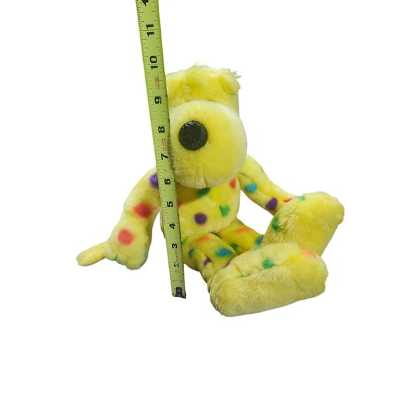 Dr. Seuss Put Me In The Zoo Yellow Polka Dot Spotted 15" Kohl's Cares Plush Dog - Picture 3 of 9